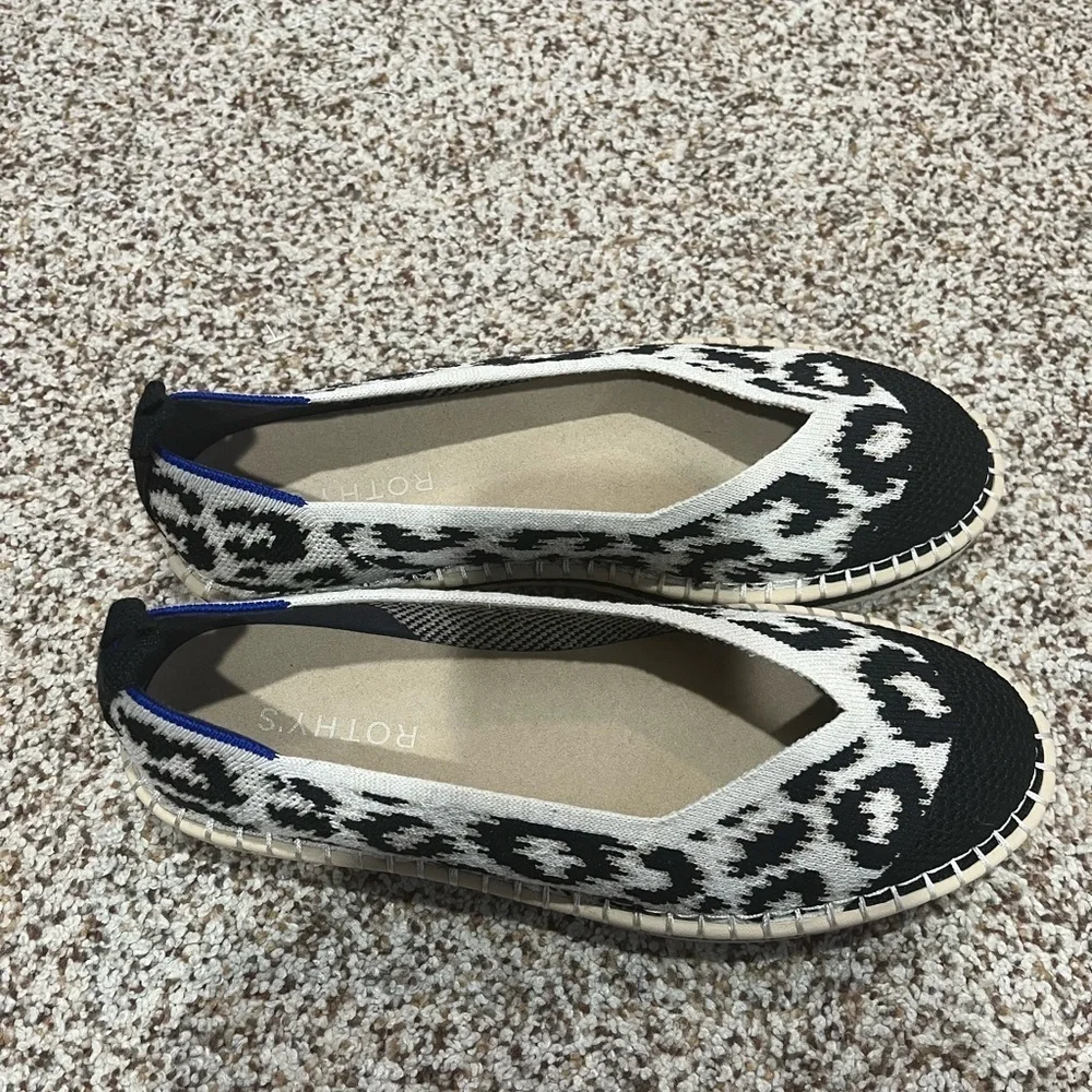Rothy's The Espadrille Natural Hemp Flats Sandy Cat